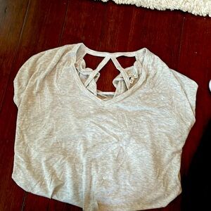 Express Size Small Grey T Shirt